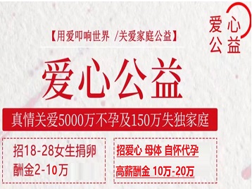 册亨捐卵助孕生子 爱心志愿者招募